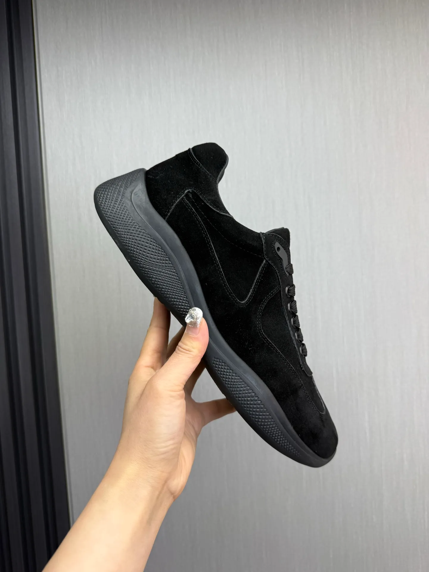 Men's shoes 💰540💰 [PRADA] Men's shoes are popular in the counter, official website is synchronized, 1 high-quality shipment ✔️Original frosted cowhide + cowhide lining, 1🆚1 replica, original sole, 38-45 (45 customized, non-refundable)